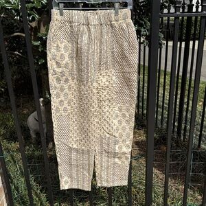 Kantha soft cotton pants, sz XL but runs very small